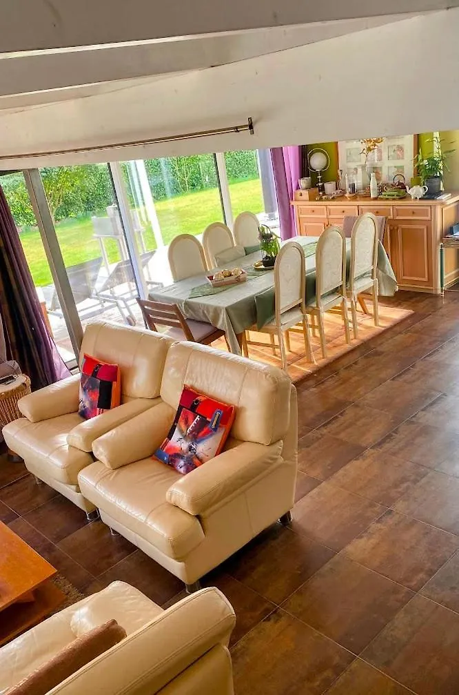 Maison Melusine Ossature Bois Foret De Broceliande Néant-sur-Yvel Сasa de vacaciones