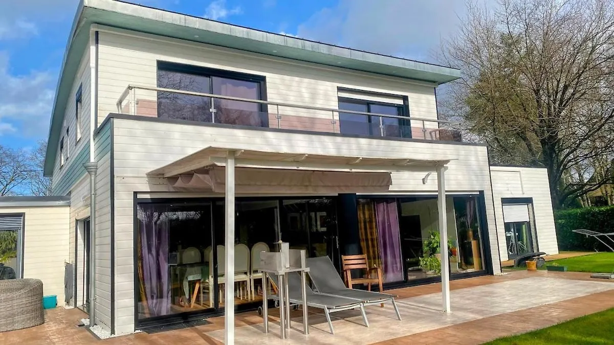 Maison Melusine Ossature Bois Foret De Broceliande Néant-sur-Yvel
