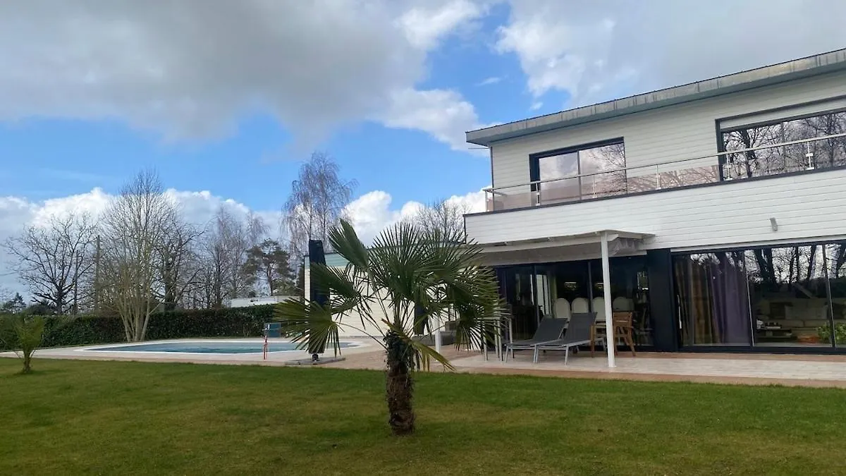 Сasa de vacaciones Maison Melusine Ossature Bois Foret De Broceliande Néant-sur-Yvel